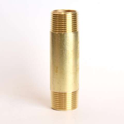 ATC 3/4 in. MPT X 3/4 in. D MPT Red Brass Nipple 3-1/2 in. L, Pack of 5