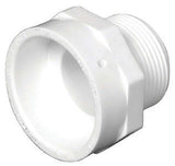 Charlotte Pipe 1-1/2 in. Hub X 1-1/2 in. D MPT PVC Adapter 1 pk