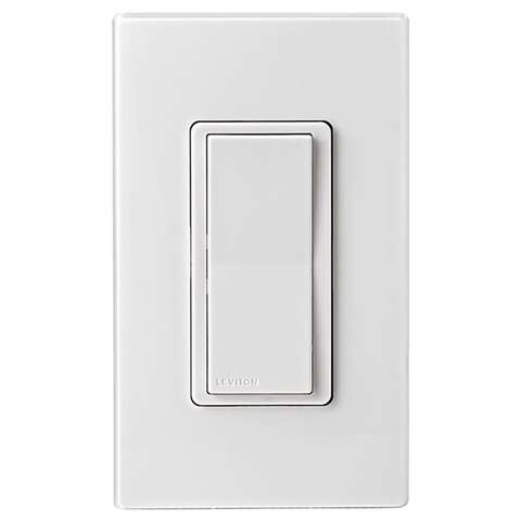 Leviton Decora 3-Way WiFi Smart-Enabled Switch White 1 pk