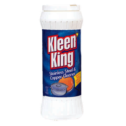 Kleen King Fresh Clean Scent Metal Cleaner 14 oz Powder