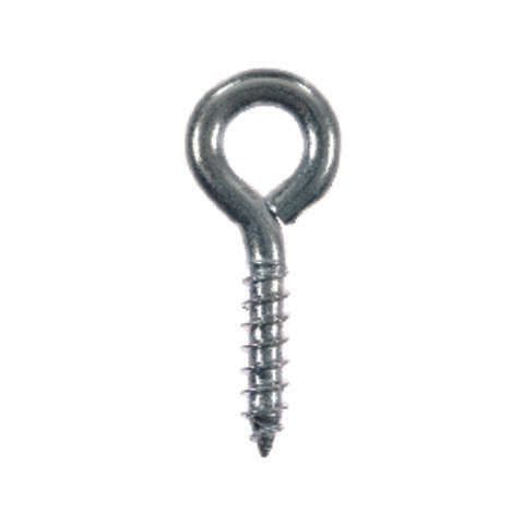 Ace 1/8 in. D X 1-3/16 in. L Zinc-Plated Steel Screw Eye 25 lb. cap. 8 pk, Pack of 5