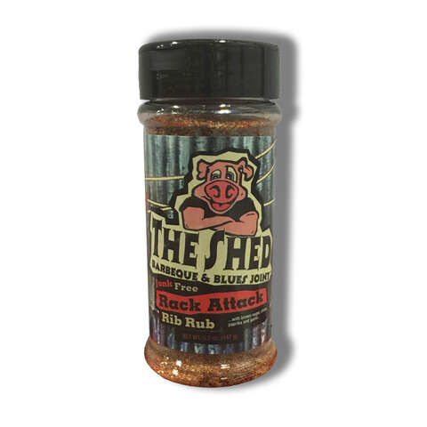 The Shed Rack Attack Rib BBQ Rub 5.2 oz