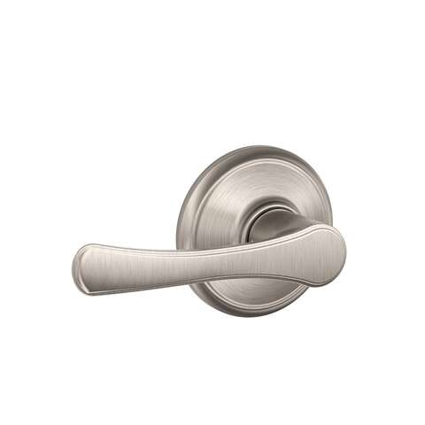 Schlage Avila Satin Nickel Passage Lever Right or Left Handed