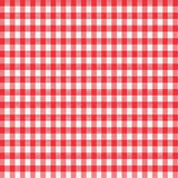 Magic Cover Red/White Checkered Vinyl Disposable Tablecloth 90 in. L X 52 in. W