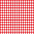 Magic Cover Red/White Checkered Vinyl Disposable Tablecloth 90 in. L X 52 in. W