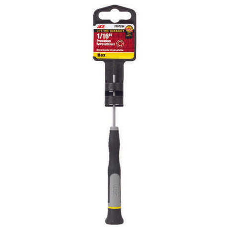 Ace 1/16 in. X 2-1/2 in. L Hex Precision Screwdriver 1 pc, Pack of 2