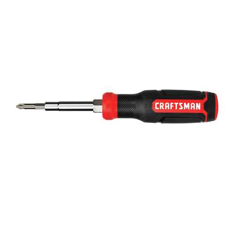 Craftsman Multi-Bit Screwdriver 9 in. 6 pc