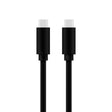 Fabcordz USB-C Charge and Sync Cable 3 ft. Black