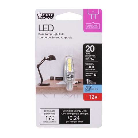 Feit T4 G4 LED Bulb Daylight 20 Watt Equivalence 1 pk