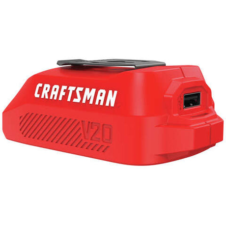 Craftsman V20 CMCB002B 20 V USB Power Source Adapter 1 pc