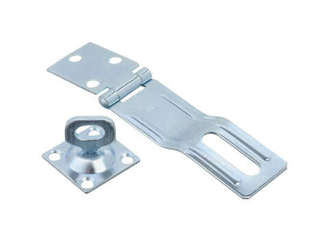 Ace Zinc 4-1/2 in. L Swivel Staple Safety Hasp