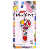 Hillman Wackey Hearts House/Office Universal Key Blank Single, Pack of 6