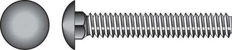 HILLMAN 0.375 in. X 1-1/2 in. L Stainless Steel Carriage Bolt 25 pk
