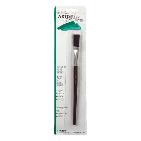 Linzer 3/4 in. Flat Touch-Up Paint Brush, Pack of 12