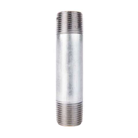 STZ Industries 1/2 in. MIP each X 1/2 in. D MIP Galvanized Steel 3-1/2 in. L Nipple, Pack of 5