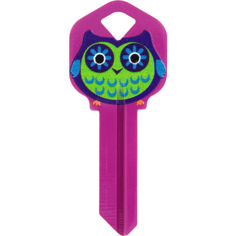 Hillman Wackey Owl House/Office Universal Key Blank Single, Pack of 6