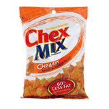 Chex Mix Cheddar Cheese Snack Mix 3.75 oz Bagged, Pack of 8