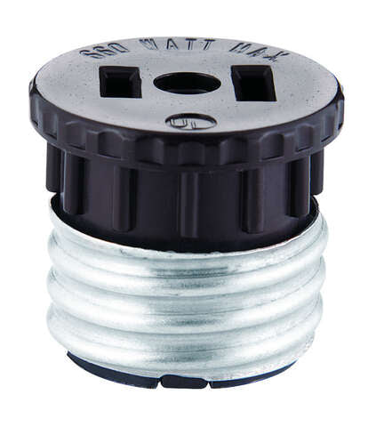 Ace Polarized 1 outlets Polarized Socket Adapter 1 pk, Pack of 25