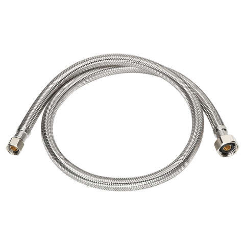 Ace 3/8 in. Compression X 1/2 in. D FIP 48 in. Stainless Steel Supply Line