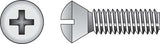 HILLMAN No. 1/4-20 X 1-1/4 in. L Phillips Oval Head Stainless Steel Machine Screws 50 pk