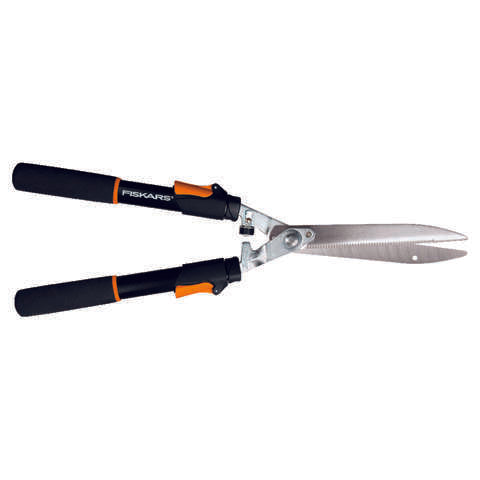 Fiskars 10 in. Steel Serrated Hedge Shears