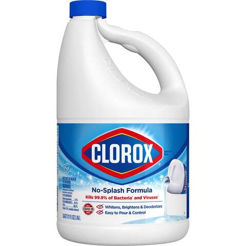 Clorox Splash-Less Regular Scent Bleach 117 oz, Pack of 3