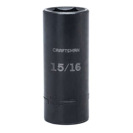 Craftsman 15/16 in. X 1/2 in. drive SAE 6 Point Deep Deep Impact Socket 1 pc