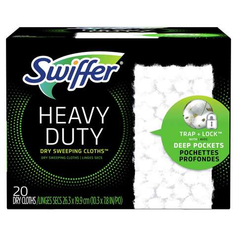 Swiffer Sweeper 5.4 in. Dry Microfiber Dust Mop Refill 20 pk