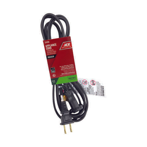 Ace 16/2 HPN 125 V 8 ft. L Appliance Cord