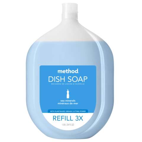 Method Sea Mineral Scent Liquid Dish Soap Refill 54 oz 1 pk, Pack of 4