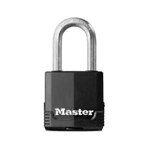 Master Lock M115KALF Magnum 1-7/8 in. H X 1-3/16 in. W X 1-3/4 in. L Laminated Steel 4-Pin Cylinder