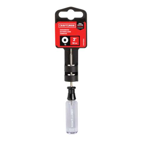 Craftsman T6 X 2 in. L Torx Screwdriver 1 pk