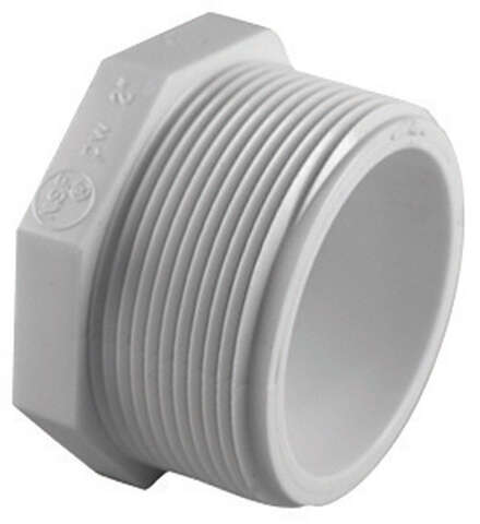 Charlotte Pipe Schedule 40 2-1/2 in. MPT PVC Plug 1 pk