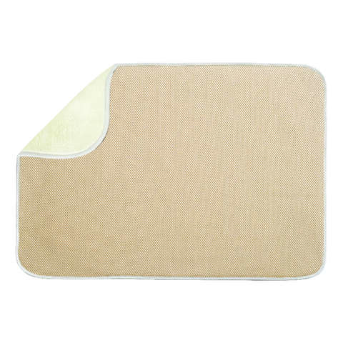 iDesign IDry 18 in. L X 16 in. W X 0.5 in. H Microfiber Drying Mat