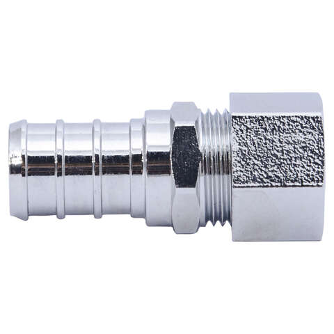 SharkBite 1/2 in. Barb X 3/8 in. D Compression Brass Adapter