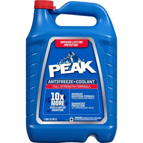 Peak 10X Concentrated Antifreeze/Coolant 1 gal, Pack of 6