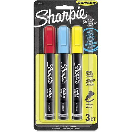 Sharpie Assorted Medium Tip Chalk Marker 3 pk