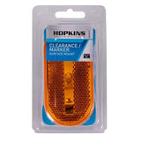 Hopkins Amber Oblong Clearance/Side Marker Light, Pack of 3