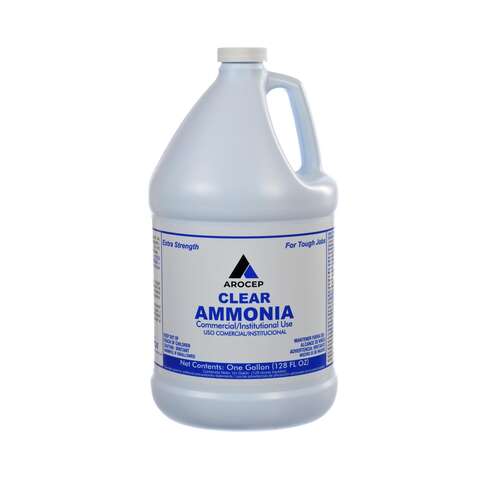 Arocep Regular Scent Ammonia Liquid 1 gal, Pack of 4