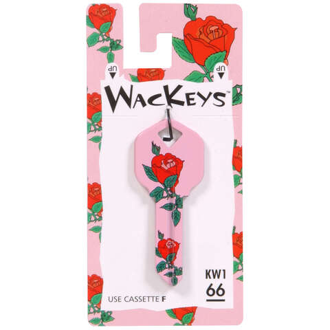 Hillman Wackey Roses House/Office Universal Key Blank Single, Pack of 6