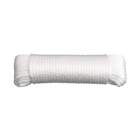 Koch 1/4 in. D X 50 ft. L White Solid Braided Nylon Rope