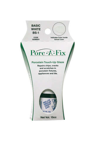 Porc-A-Fix Porcelain White Touch-Up Glaze 15 cc