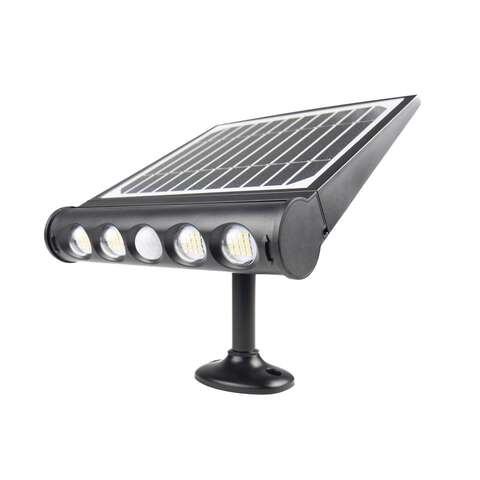 Wagan Tech Black Motion-Sensing LED Solar Wall Light