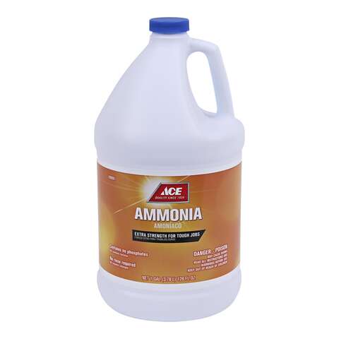 Ace Regular Scent Ammonia Liquid 1 gal, Pack of 4