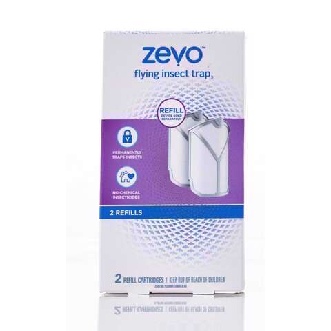 Zevo Refill Kit 4 in. W X 7 in. L Gray/White 2 ct, Pack of 6