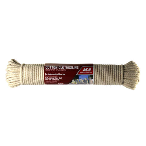 Ace 100 ft. Cotton Clothesline, Pack of 6