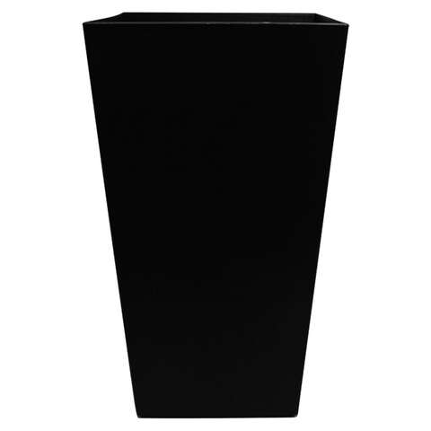 Bloem Finley 20 in. H X 11.5 in. W X 11.5 in. D Plastic Tall Finley Planter Black