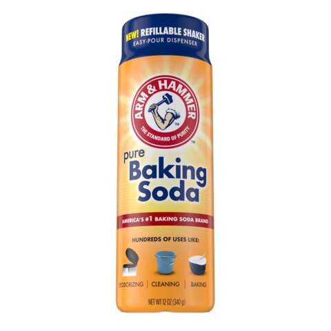 Arm & Hammer Non-Scented Scent Baking Soda Cleaner Powder 12 oz, Pack of 6