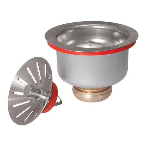 Ace 3-1/2 in. D Stainless Steel Strainer with Conical