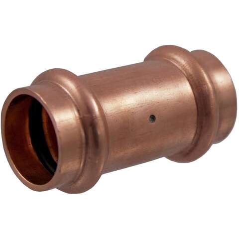 NIBCO 1/2 in. Press X 1/2 in. D Press Wrought Copper Coupling 10 pk